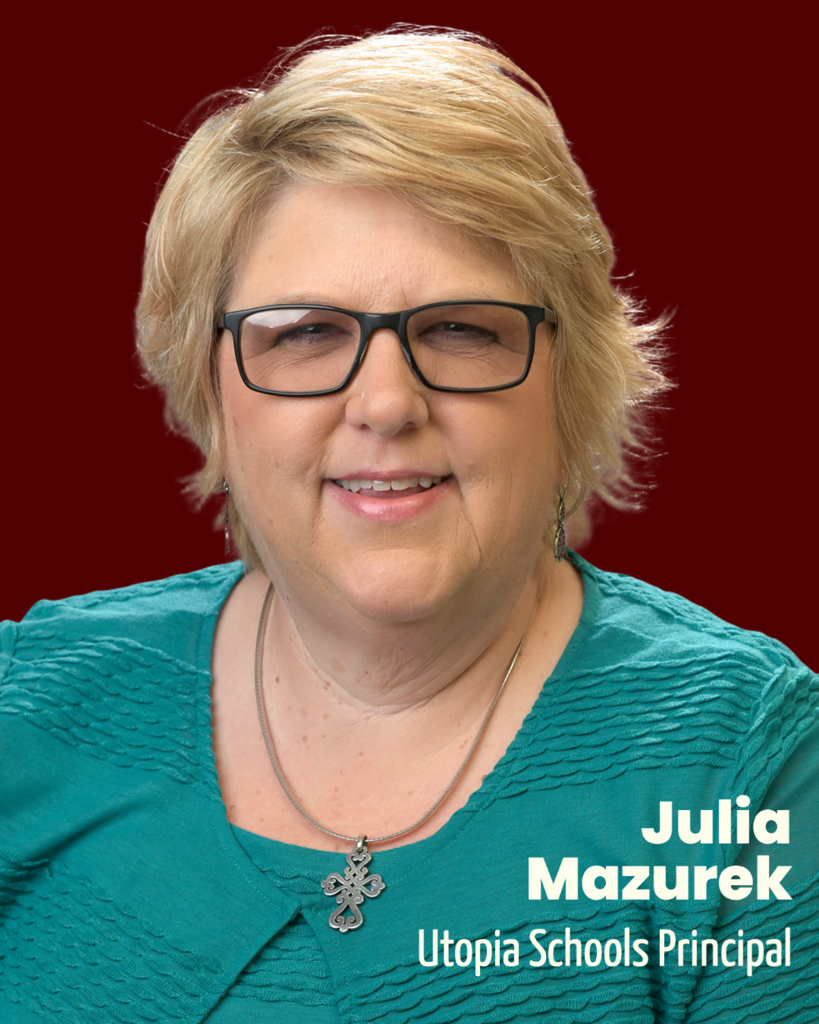 Utopia ISD is pleased to announce that Interim Principal Julia Mazurek has been named principal of Utopia Schools. Congratulations, Mrs. Mazurek!